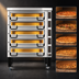Thumbnail image #3 for PizzaMaster PM 935ED 5-Deck Electric Pizza Deck Oven with 932°F Max Temperature