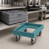 Thumbnail image #4 for Cambro Camdolly Open Frame Dolly for Beverage Servers and Carriers, Slate Blue, 300 lb Capacity