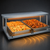 Thumbnail image #3 for Hatco Glo-Ray 42-Inch Freestanding Heated Shelf, 12-Inch Deep, Stainless Steel Top