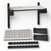 Thumbnail image #3 for Cambro Camshelving Elevation Series Wall-Mounted Shelf Kit, 21 x 36 Inch, Vented, Brushed Graphite