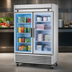 Thumbnail image #3 for True Two-Section Reach-In Dual Temperature Refrigerator/Freezer with Solid Doors
