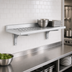 Thumbnail image #4 for Cambro Camshelving® 48-Inch Wall-Mounted Vented Shelf with 2-Inch Backsplash