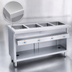 Thumbnail image #3 for Thurmaduke E-3-DLPG Electric 3-Well Full-Size Sealed Well Steamtable Unit with Open Storage Base