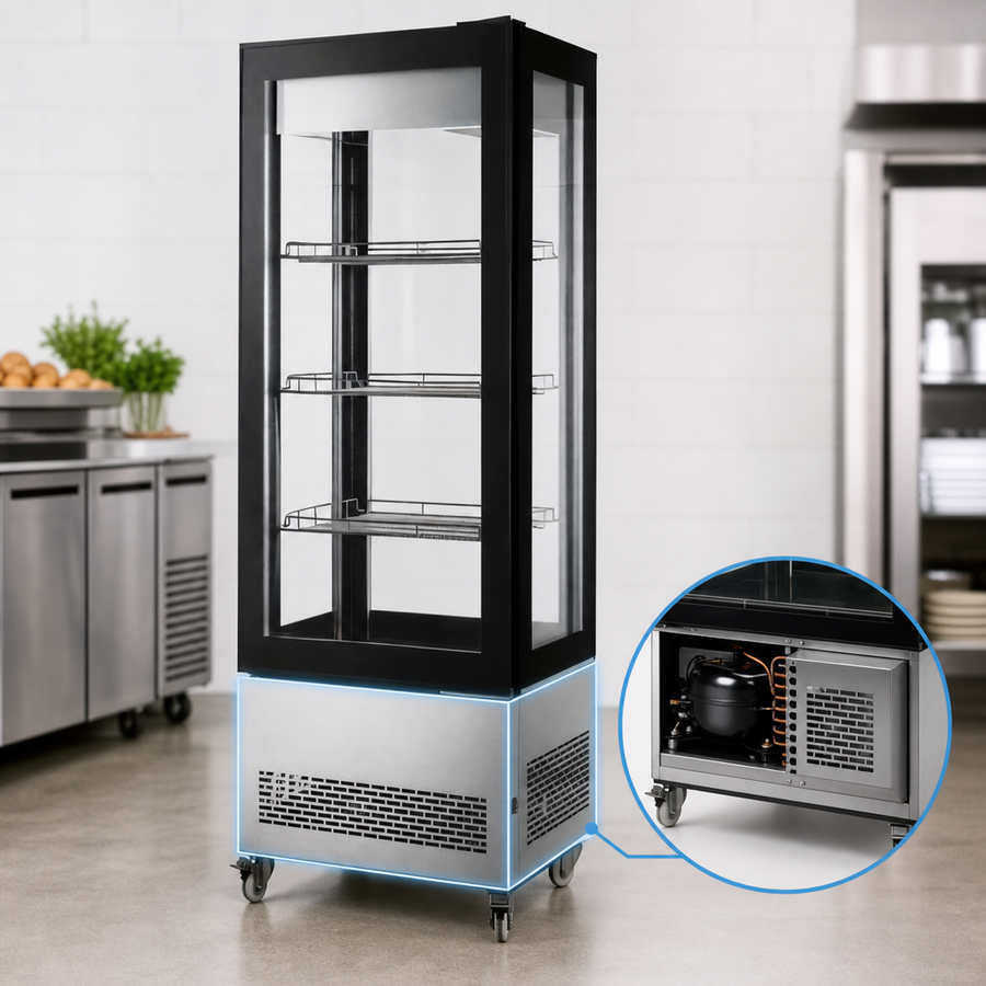 Bottom-Mount Self-Contained Refrigeration