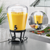 Thumbnail image #3 for Classic 3-Gallon Single Beverage Dispenser with Tapered Polycarbonate Tank and Metal Base