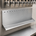 Thumbnail image #3 for Wall-Mount Stainless Steel Drip Tray with Perforated Grill, 14 Holes, 48 x 6-3/8 x 14 Inches