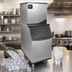 Thumbnail image #3 for Maxx Ice V-Series 30 Inch Modular Ice Machine with 470 lb Storage Bin, Full Dice, Air-Cooled