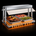 Thumbnail image #3 for Hatco Glo-Ray 24-Inch Countertop Buffet Warmer with Heated Base and Sneeze Guards