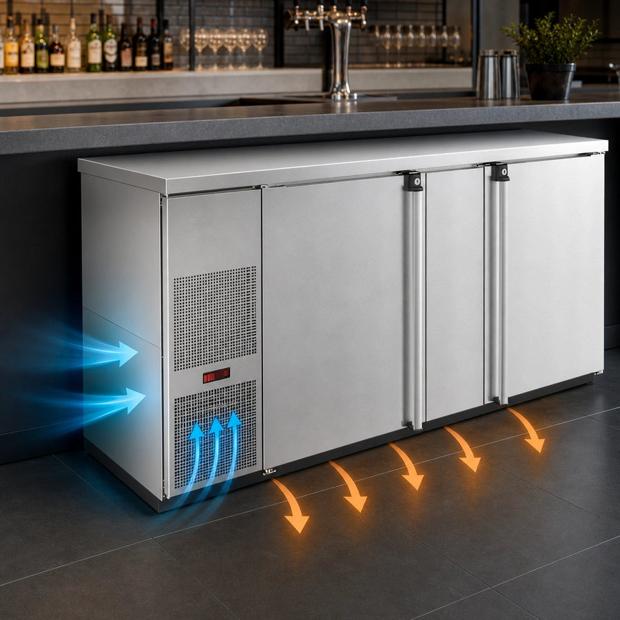 Self-Contained, Front-Vented Refrigeration
