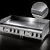 Thumbnail image #3 for Lang LG Series 24-Inch Electric Countertop Griddle with Chrome Plate and Solid State Controls