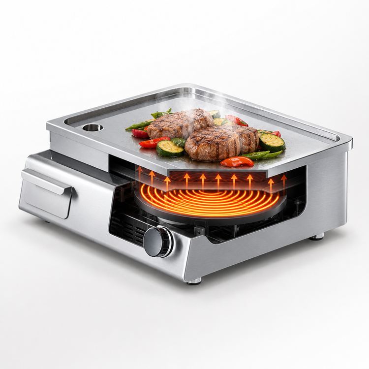 Product image #3 for Garland Induction Instinct Single Countertop Griddle
