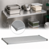 Thumbnail image #3 for Eagle Group 30 x 14-Inch Solid Galvanized Shelf with Marine Edge