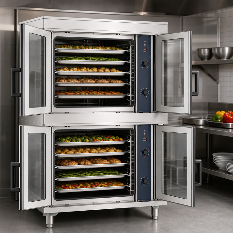 Product image #3 for Wolf WC44ED-QS-COMMANDER Double Deck Full-Size Electric Convection Oven
