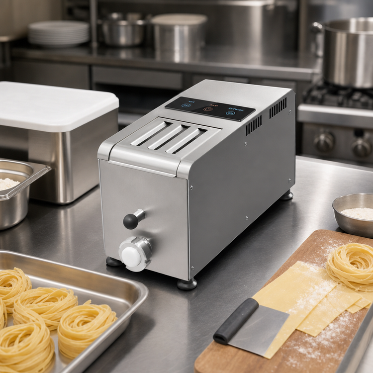 Product image #3 for Trento Avancini LP5 Countertop Electric Pasta Machine, 4 lb Cycle Capacity, Stainless Steel