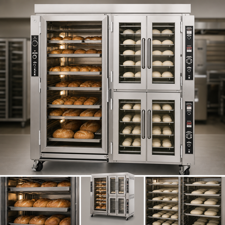 Product image #3 for Jet-Air Electric Oven/Proofer Combination with 14-Pan Oven and 32-Pan Proofer