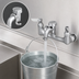 Thumbnail image #3 for T&S Brass B-0674-RGHM Service Sink Faucet with Vacuum Breaker Nozzle and Pail Hook, 8-Inch Centers
