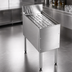 Thumbnail image #3 for CHOICE 48-Inch Freestanding Stainless Steel Underbar Drainboard, 19-Inch Deep