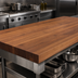 Thumbnail image #3 for John Boos Boos Block 84 Inch x 27 Inch Edge Grain American Black Walnut Kitchen Countertop