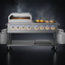 Thumbnail image #3 for Koolmore 60-Inch Mobile Outdoor Propane Charbroiler Grill with 30-Inch Pizza Oven, 8 Burners