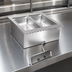 Thumbnail image #3 for Eagle Group SGDI-2-240T-D Two-Pan Drop-In Electric Hot Food Well with Drain