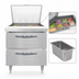 Thumbnail image #3 for Continental Refrigerator D27N12M-D Designer Line 27
