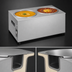 Thumbnail image #3 for Hatco Countertop Dual-Well Wet Soup Warmer, 2 x 11 Qt., 750W, 120V