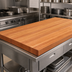 Thumbnail image #3 for Boos Block American Cherry Edge Grain Kitchen Countertop, 144 x 32 x 3 Inch, Varnique Finish