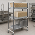 Thumbnail image #3 for Cambro Camshelving Elements XTRA Mobile Drying Rack Cart, 24 x 48 x 78-1/4 Inches, 84-Tray Capacity