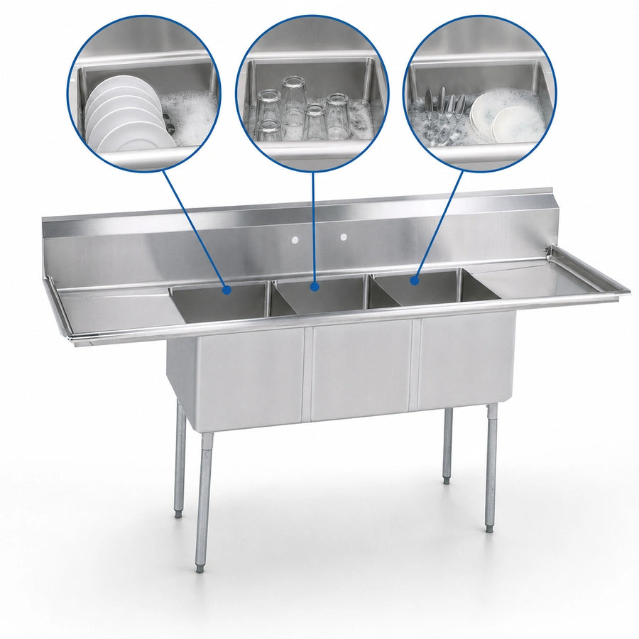 Three Compartment Layout