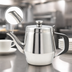 Thumbnail image #4 for Winco 32 oz Stainless Steel Gooseneck Teapot with Hinged Top and Handle
