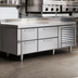 Thumbnail image #3 for Garland Polar Cuisine 102-Inch Self-Contained Refrigerated Drawer Base, 6 Drawers, Stainless Steel