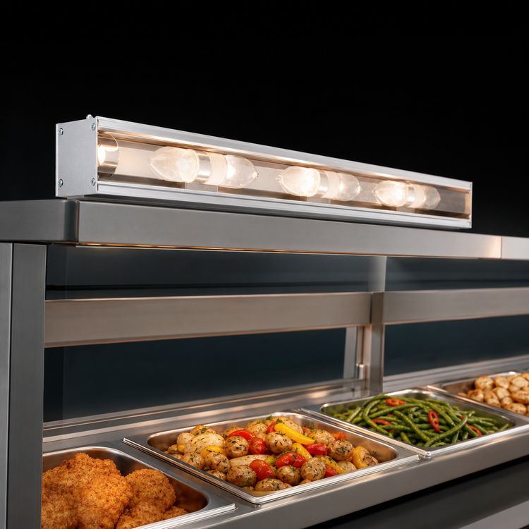 Product image #3 for Hatco Glo-Rite 54-Inch Strip Type Display Light