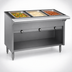 Thumbnail image #3 for Eagle Group Spec-Master 48-Inch Electric Hot Food Table with 3 Wet/Dry Wells and Open Cabinet Base