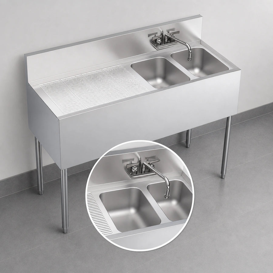 Two Sink Compartments