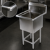 Thumbnail image #3 for John Boos Pro-Bowl 1-Compartment Freestanding Stainless Steel Compartment Sink with 20-Inch Bowl and 10-Inch Backsplash