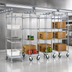 Thumbnail image #3 for Master Trak Overhead Track High-Density Storage Mobile Unit Kit for 24-Inch Deep Shelves, 86-Inch Posts, Zinc Finish