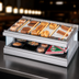 Thumbnail image #3 for Hatco Glo-Ray 27-Inch 10-Rod Designer Horizontal Countertop Display Warmer with Heated Glass Shelf