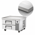 Thumbnail image #3 for 36-3/8-Inch W Refrigerated Chef Base with 2 Drawers, Self-Contained Side-Mounted Refrigeration