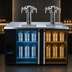 Thumbnail image #3 for Pro-Line E-Series Dual-Temperature Wine Cooler Dispenser, Two-Section, 59-1/2 Inch Wide, 8 x 1/6 Barrel Keg Capacity