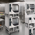 Thumbnail image #4 for Blodgett Combi CNVX-14E SGL Single Deck Electric Full-Size Convection Oven with Open Base Stand