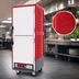 Thumbnail image #3 for Metro C5 3 Series Full-Height Mobile Heated Holding Cabinet with Dutch Solid Doors and Lip Load Slides