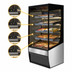 Thumbnail image #3 for Federal Industries Vision Series Heated Self-Serve High Profile Hot Food Merchandiser with 4 Heated Shelves, 24 x 33 x 78 Inches, Square Ends