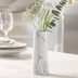Thumbnail image #4 for American Metalcraft Marble Ceramic Tower Bud Vase