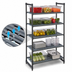 Thumbnail image #3 for Cambro Camshelving Basics Plus 5-Tier Vented Stationary Starter Unit, 30 x 24 x 64 Inches, Brushed Graphite