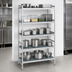 Thumbnail image #3 for Fermostock 5-Tier Stationary Starter Polymer Shelving Unit, 52