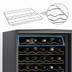 Thumbnail image #3 for Curved Chrome Wine Rack for MMR27, 14-Bottle Capacity