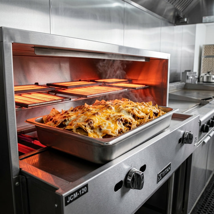 Product image #2 for Titan JCM-120 120-Inch Gas Infrared Wall Mount Cheesemelter