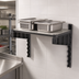 Thumbnail image #3 for Cambro Camshelving Elevation Series 18 x 30-Inch Solid Wall-Mounted Shelf Kit with 15-Inch Uprights