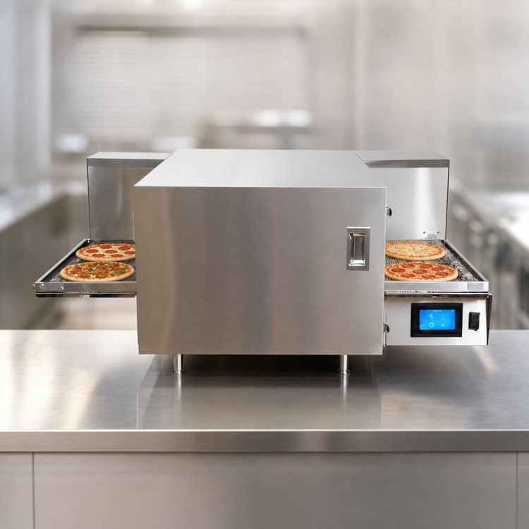 Product image #3 for Lincoln Aperion 24 Series Electric Impinger Conveyor Oven with Solid Door and 24-Inch Baking Chamber