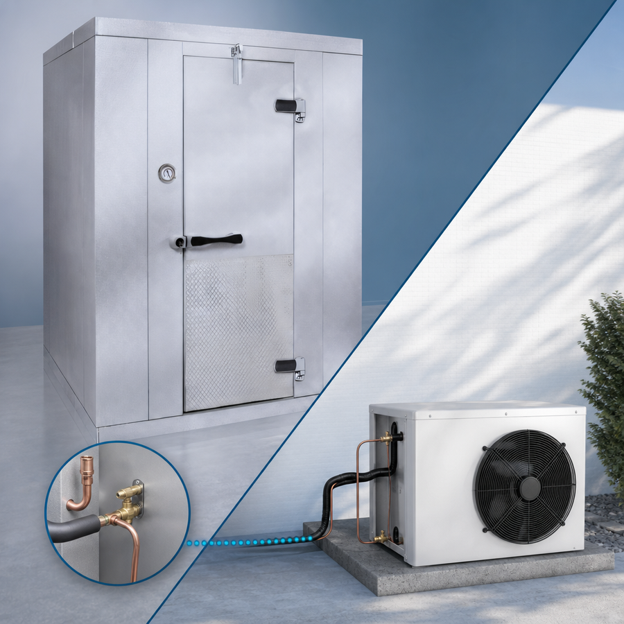 Pre-Charged Remote Refrigeration
